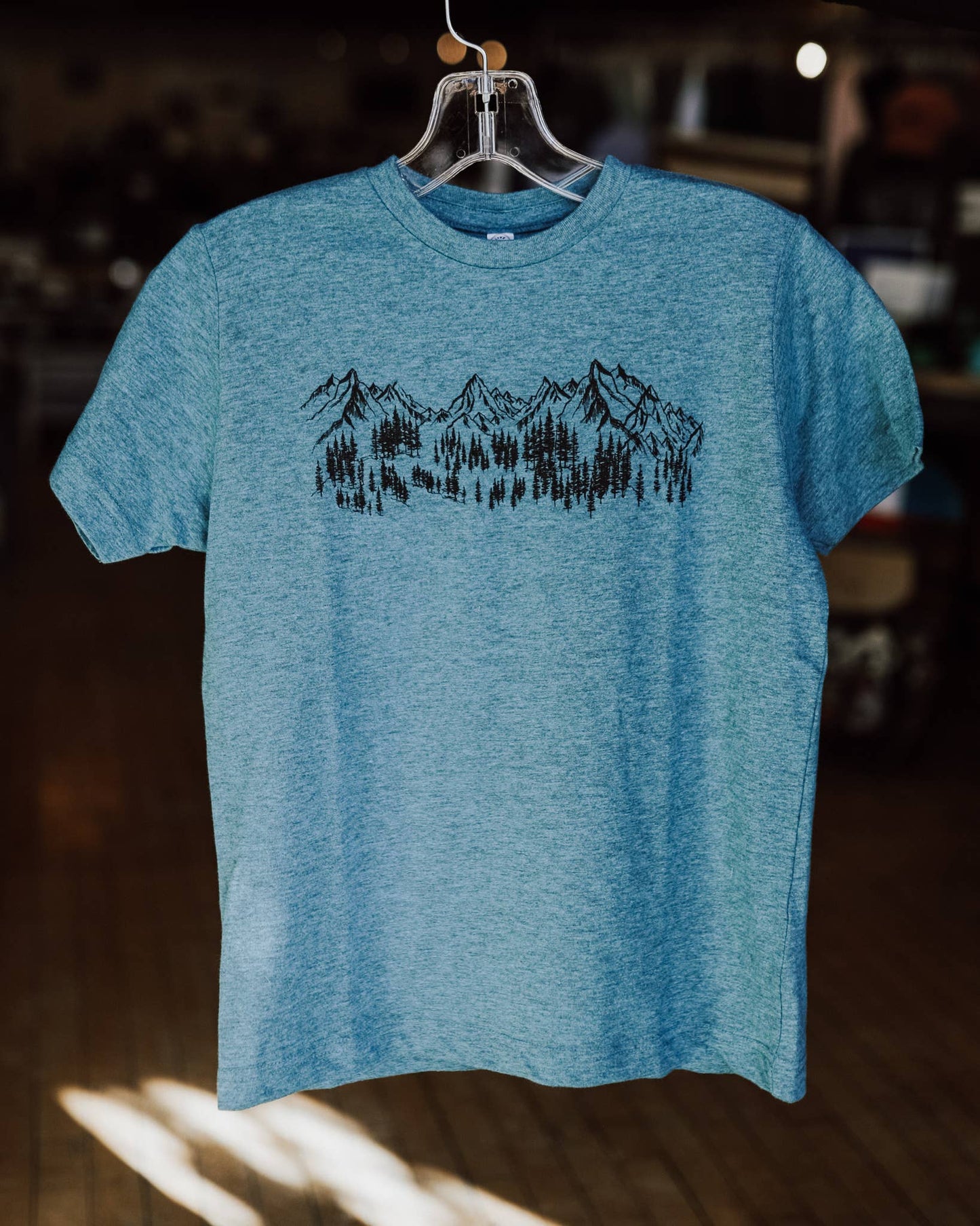 The Montana Scene - Kids Tees - Mountain Sketch Surf