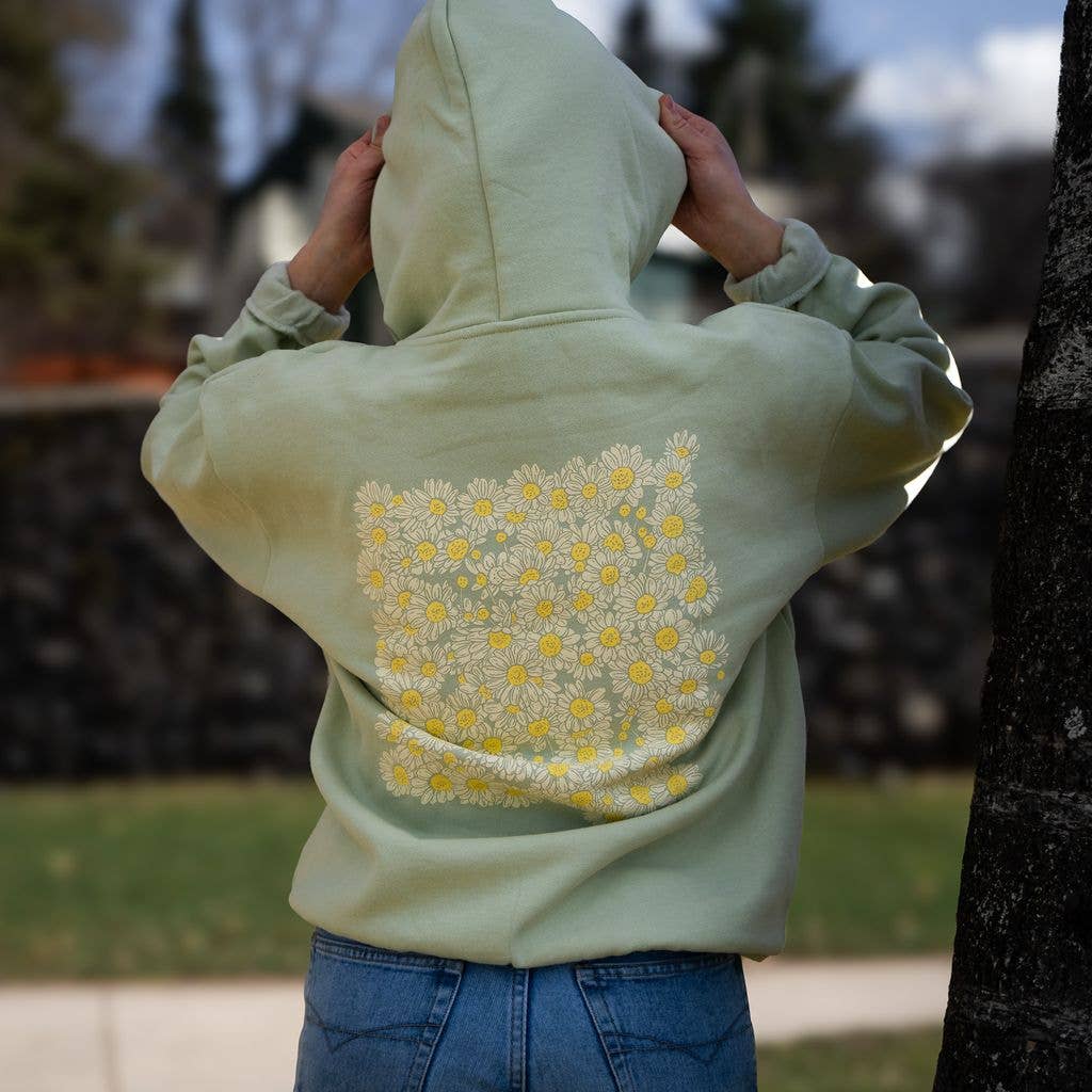 The Montana Scene - Daisy Days - Unisex Hoodie - Dew
